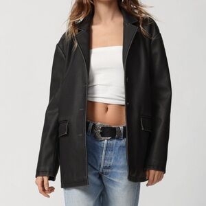 Urban Outfitters Faux Leather Jacket